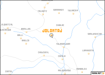 map of Jolomtaj