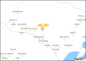 map of Jolosi