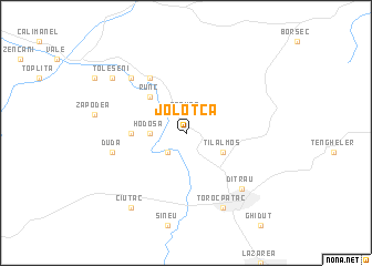 map of Jolotca