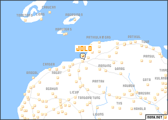 map of Jolo