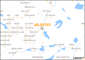 map of Jolsäter