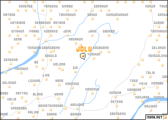 map of Jolu