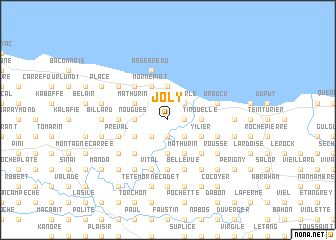 map of Joly