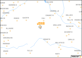 map of Joma