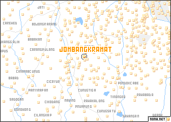 map of Jombangkramat