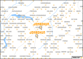 map of Jombohun