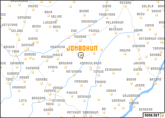 map of Jombohun