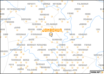 map of Jombohun