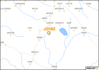 map of Jombo