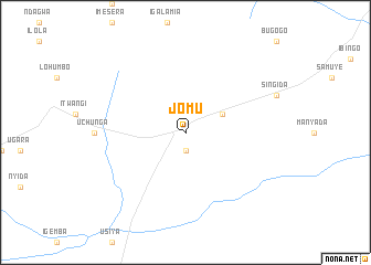 map of Jomu