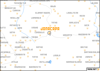 map of Jonacapa