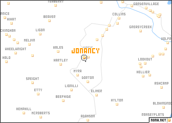 map of Jonancy