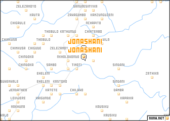 map of Jonashani