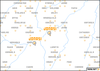 map of Jonasi