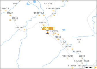 map of Jonasi