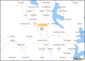 map of Jonas