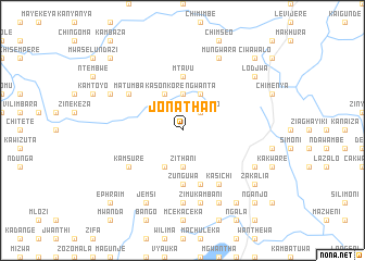 map of Jonathan