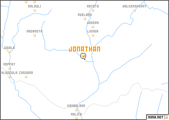 map of Jonathan