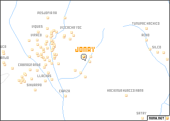 map of Jonay