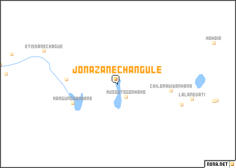 map of Jonazane Changule