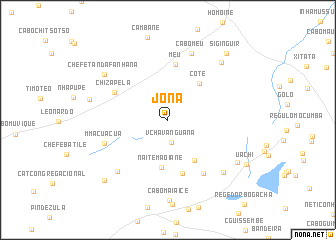 map of Jona