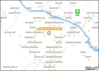 map of Jonbabougou