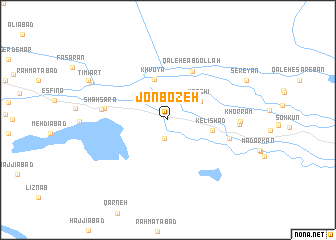 map of Jonbozeh