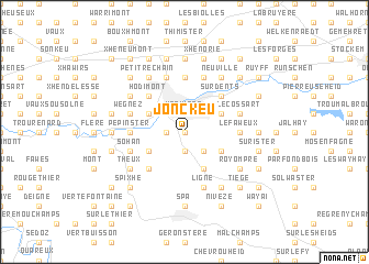 map of Jonckeu