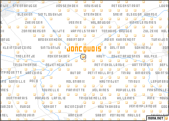 map of Joncquois