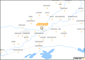 map of Jondor