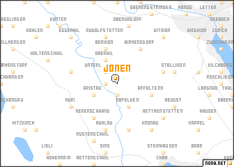 map of Jonen