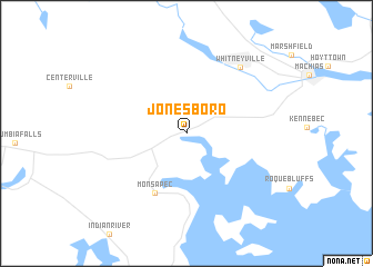 map of Jonesboro