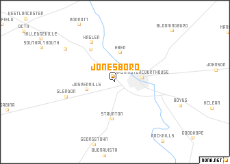 map of Jonesboro