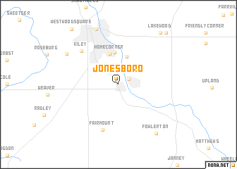 map of Jonesboro