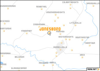 map of Jonesboro