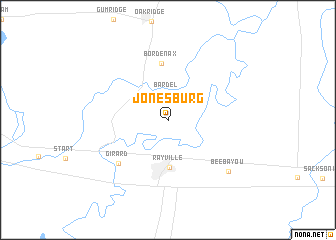 map of Jonesburg