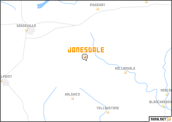 map of Jonesdale