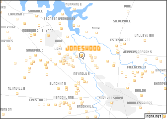 map of Joneswood