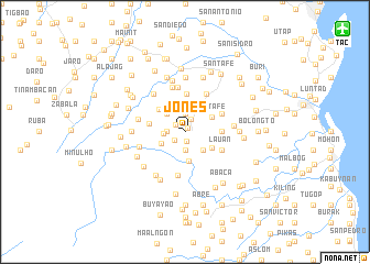 map of Jones