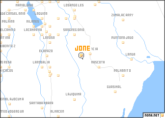 map of Jone