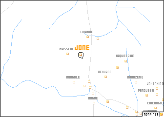map of Jone