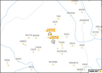 map of Jone