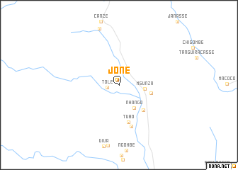 map of Jone