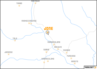 map of Jone