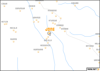 map of Jone