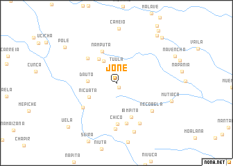 map of Jone