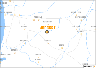 map of Jonggat