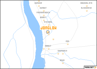 map of Jonglow