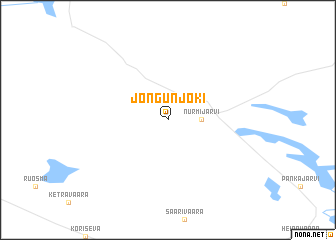 map of Jongunjoki