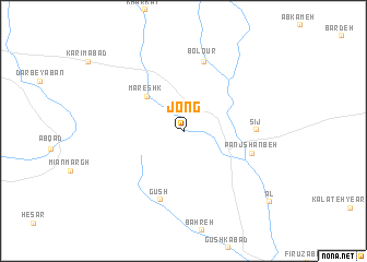 map of Jong